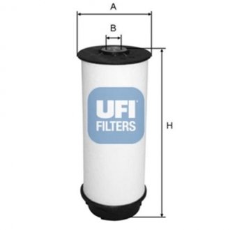 26.034.00 UFI Фильтр топливный