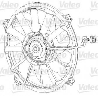 696091 Valeo Вентилятор, охолодження двигуна