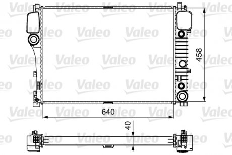 735299 Valeo Радіатор