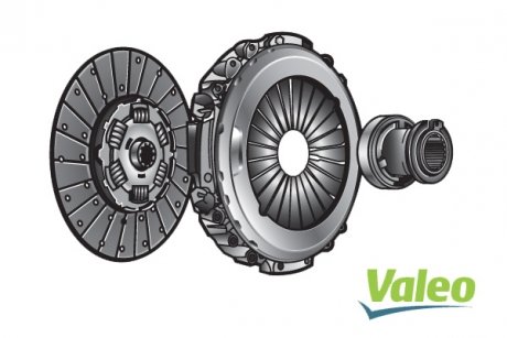 827539 Valeo Комплект зчеплення