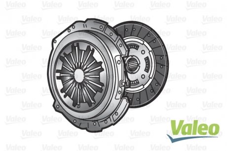 828146 Valeo Комплект зчеплення (2 in 1 kit) FORD/VOLVO Focus/Mondeo/C70/S80 "2,0TDCi-2,4 "04>>