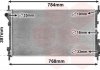 18002411 Van Wezel Радиатор охлаждения TRANS CONN 18i/18TDCi 04- (Van Wezel) (фото 2)