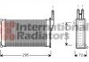 18006098 Van Wezel Радиатор обогревателя ESCORT 5-6/SCORPIO/SIERRA(выр-во Van Wezel) (фото 3)