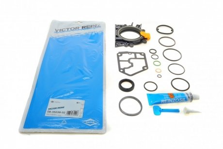 08-35038-02 VICTOR REINZ Комплект прокладок (нижн.) VW Caddy III 1.9/2.0 TD