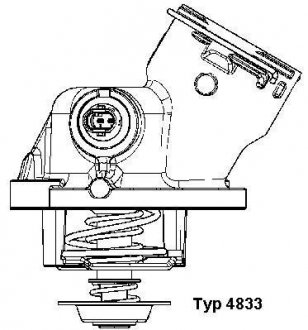 4833.100D WAHLER Термостат WAHLER 4833.100D