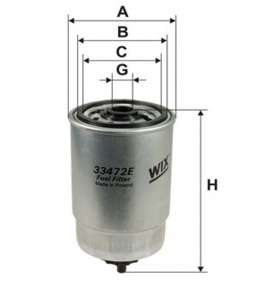 33472E WIX FILTERS Фільтр палива