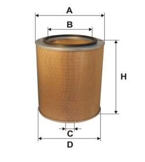 46547E WIX FILTERS Фільтр повітряний