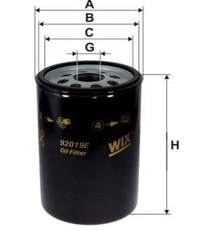 92019E WIX FILTERS Фільтр оливи