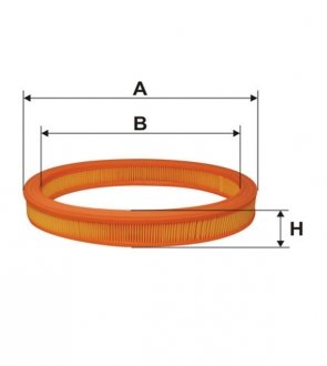 WA6003 WIX FILTERS Фільтр повітряний