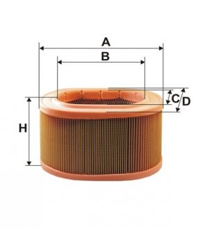 WA6007 WIX FILTERS Фільтр повітряний