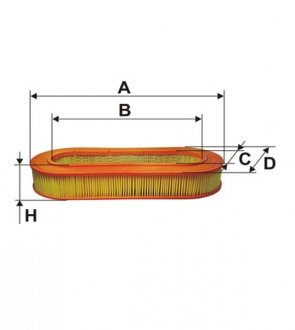 WA6009 WIX FILTERS Фильтр воздуха