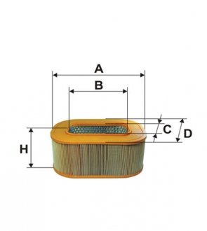 WA6013 WIX FILTERS Фильтр воздушный