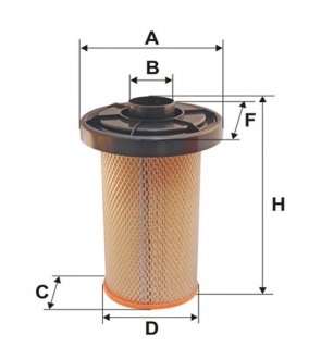 WA6036 WIX FILTERS Фильтр воздуха