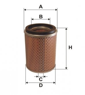 WA6112 WIX FILTERS Фільтр повітряний WA6112/AM436/1 (вир-во WIX-FILTERS)