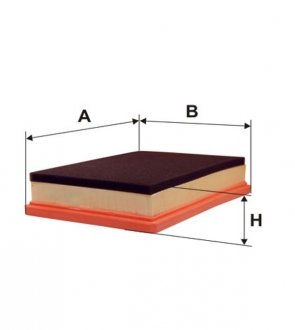 WA6165 WIX FILTERS Фільтр повітря