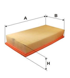 WA6185 WIX FILTERS Фільтр повітряний