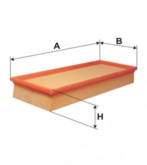 WA6197 WIX FILTERS Фильтр воздуха