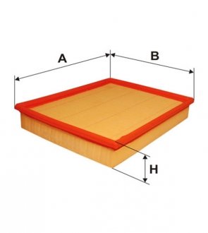 WA6208 WIX FILTERS Фільтр повітряний