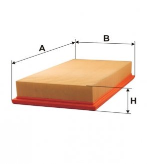 WA6348 WIX FILTERS Фільтр повітряний WA6348/AP161 (вир-во WIX-FILTERS UA)