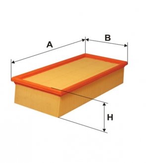 WA6365 WIX FILTERS Фильтр воздуха