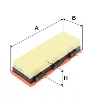 WA6375 WIX FILTERS Фільтр повітряний