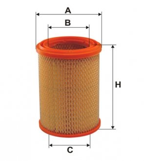 WA6392 WIX FILTERS Фильтр воздушный WA6392/211 (выр-во WIX-FILTERS)