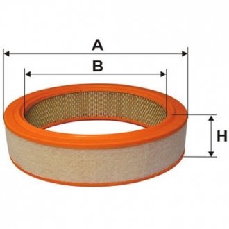 WA6396-12 WIX FILTERS Фільтр повітряний