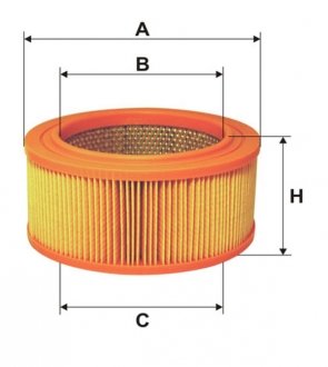 WA6430 WIX FILTERS Фильтр воздуха