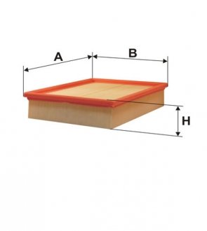 WA6552 WIX FILTERS Фильтр воздушный