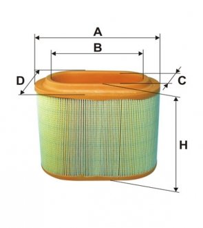 WA6570 WIX FILTERS Фільтр повітря