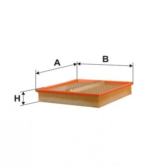 WA6581 WIX FILTERS Фильтр воздуха