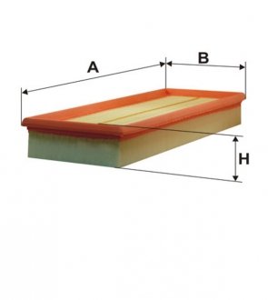WA6587 WIX FILTERS Фільтр повітряний
