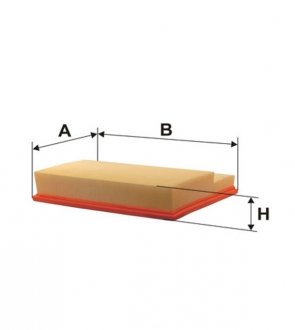 WA6663 WIX FILTERS Фільтр повітряний