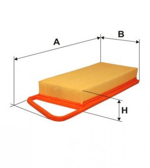 WA6738 WIX FILTERS Фільтр повітряний