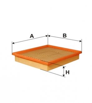 WA9490 WIX FILTERS Фільтр повітря