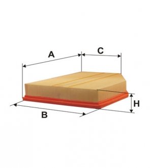 WA9492 WIX FILTERS Фільтр повітря