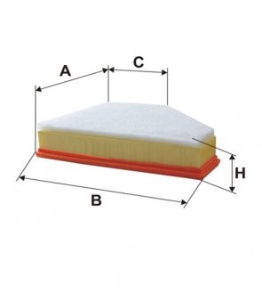 WA9601 WIX FILTERS Фільтр повітря