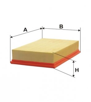 WA9612 WIX FILTERS Фільтр повітряний