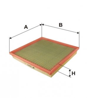 WA9654 WIX FILTERS Фильтр воздуха