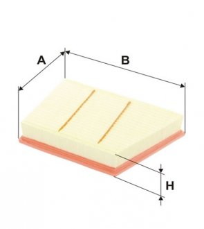 WA9751 WIX FILTERS Фильтр воздуха