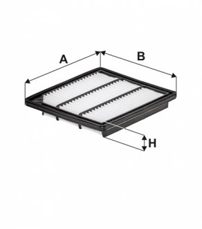 WA9807 WIX FILTERS Фильтр воздушный