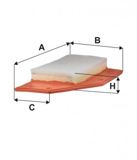 WA9853 WIX FILTERS Фільтр повітряний