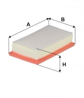 WA9859 WIX FILTERS Фильтр воздушный