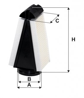 WA9866 WIX FILTERS Фільтр повітря