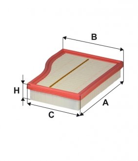 WA9874 WIX FILTERS Фильтр воздуха