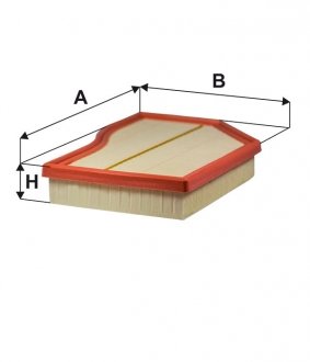 WA9889 WIX FILTERS Фільтр повітряний