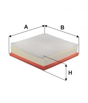 WA9891 WIX FILTERS Фильтр воздуха