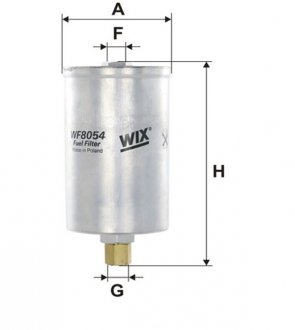 WF8054 WIX FILTERS Фільтр палив. AUDI, VW WF8054/PP849 (вир-во WIX-FILTERS)