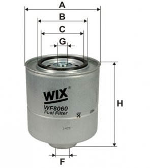 WF8060 WIX FILTERS Фильтр топлива