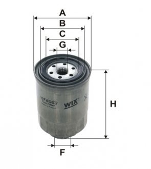 WF8063 WIX FILTERS Фільтр палива